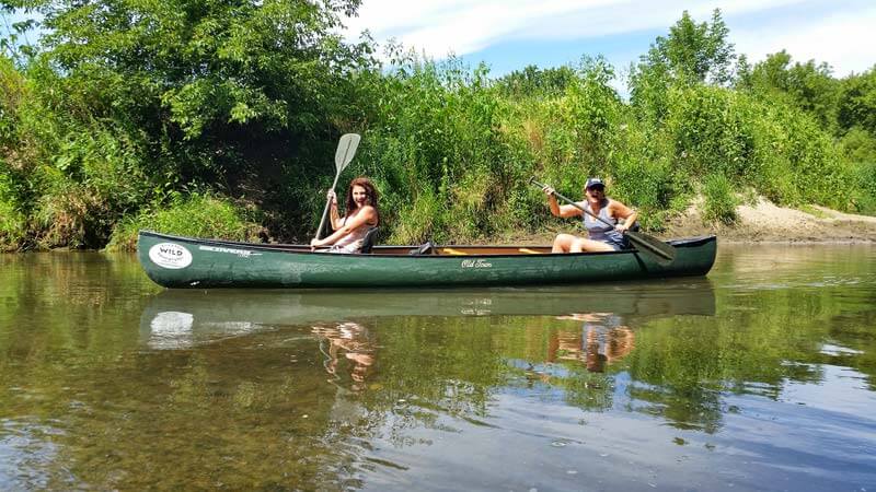 river canoe trips wisconsin