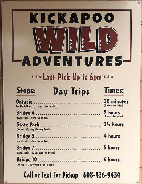 Kickapoo River Shuttle Services | Kickapoo Wild Adventures