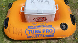 Cooler Carrier Tube Rental at Kickapoo Wild Adventures